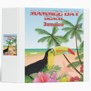 Classeur Affiche de voyage de Mammee Bay Beach Jamaïque