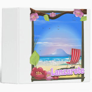 Classeur Affiche de voyage Lanzarote