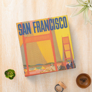 Classeur Affiche De Voyage Pour Vol Twa À San Francisco