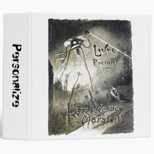 Classeur affiche originale vintage du film d'invasion alien