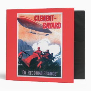 Classeur Affiche promotionnelle de dirigeable d'Adjudant