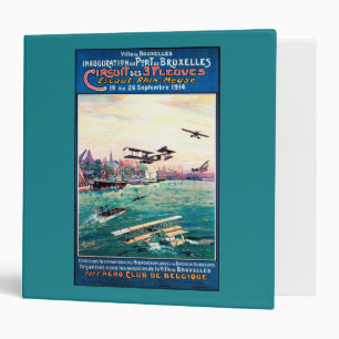 Classeur Affiche promotionnelle décommandée d'avion de