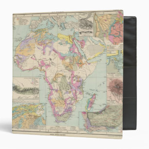 Classeur Afrika - Carte Atlas de l'Afrique