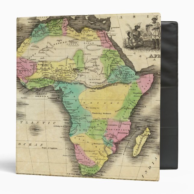 Classeur Afrique 16 (Devant/Intérieur)
