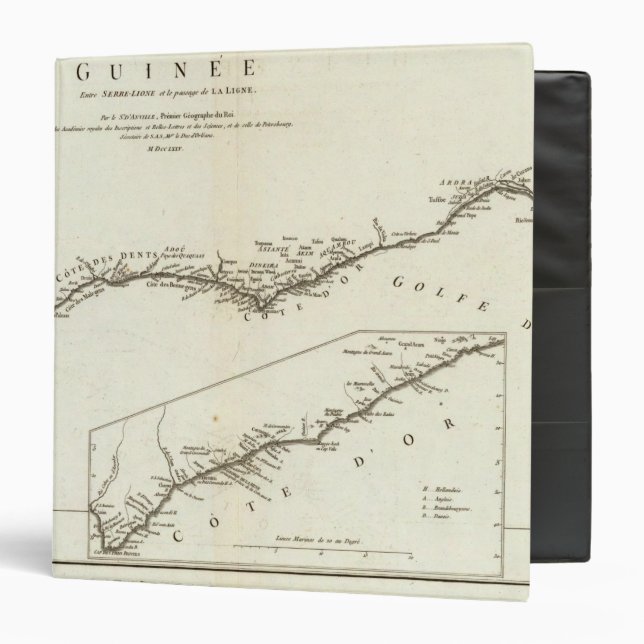 Classeur Afrique centrale et occidentale (Devant/Intérieur)