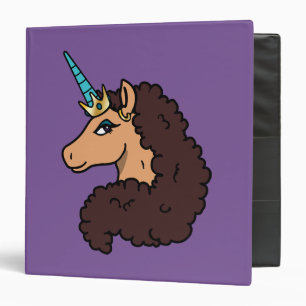 Classeur Afro Unicorn Divin