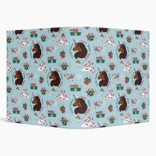Classeur Afro Unicorn Motif de vacances