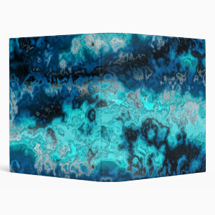 Classeur Agate bleue