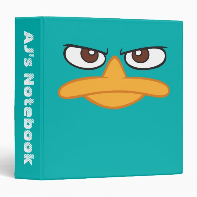 Classeur Agent P (Devant/Côté)