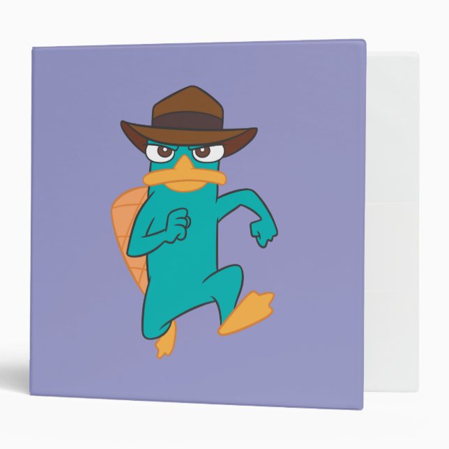 Classeur Agent P en cours d'exécution (Devant/intérieur)