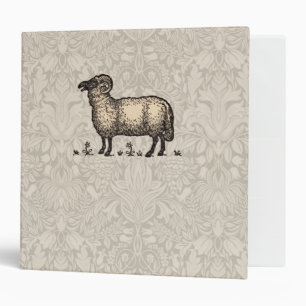 Classeur Agneau de mouton Vintage animal de ferme