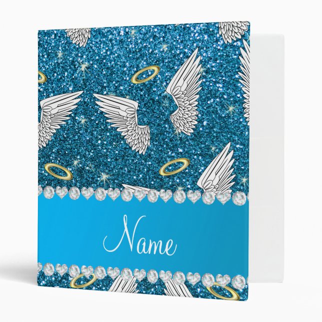 Classeur Ailes nommées faites sur commande d'ange de (Devant/intérieur)