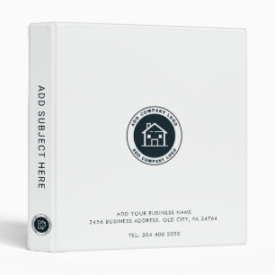 Classeur Ajoutez le logo de votre entreprise Employés d'ent