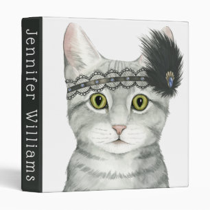 Classeur Ajoutez votre nom   Downton Cat