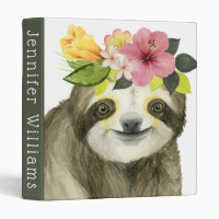 Ajoutez votre nom | Halo tropical | Sweet Sloth