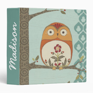 Classeur Ajoutez votre nom Whimsy de forêt II