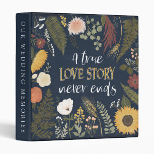 Classeur Ajoutez votre texte que Love Story vrai ne finit