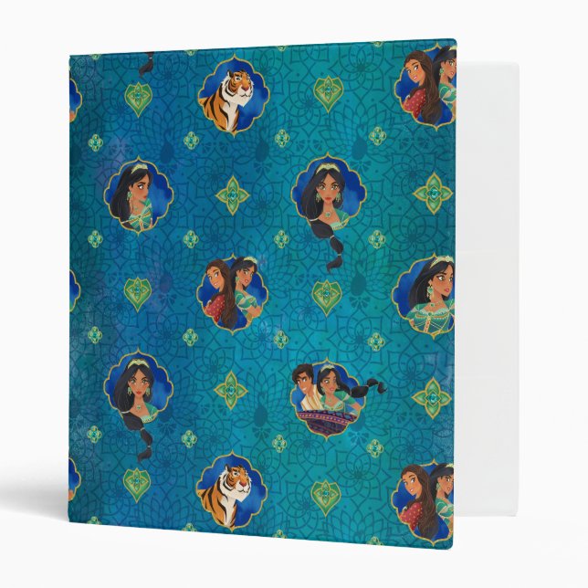 Classeur Aladdin | Bijoux Motif d'art de caractère (Devant/intérieur)