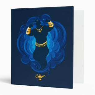 Classeur Aladdin   Génie Émergent De La Lampe