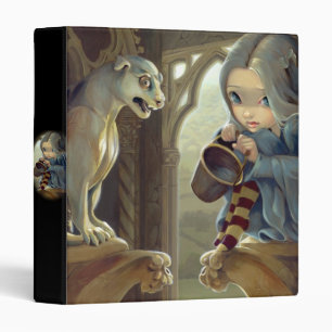 Classeur Alannah et le goth féerique d'imaginaire de