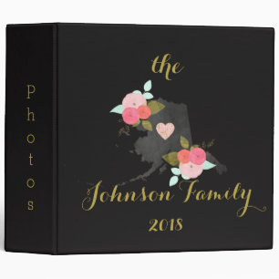 Classeur Alaska State Scrapbook Family Photo / Album de rec