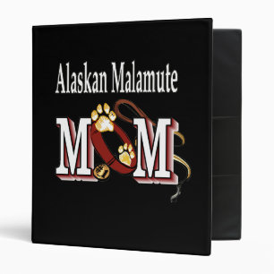 Classeur Alaskan Malamute MOM