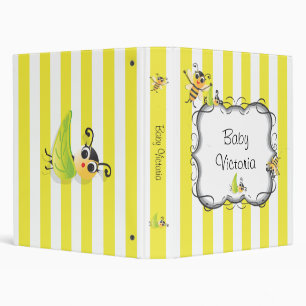 Classeur Album adorable de livre de bébé d'abeille de bé