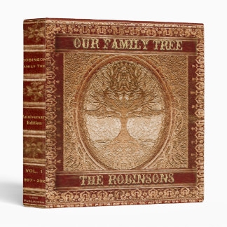 Classeur Album antique ou album de l'arbre généalogique |