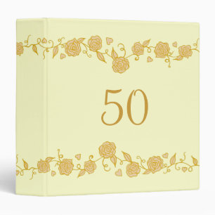 Classeur Album Cadeau pour les 50 Ans de Mariage Scrapbook