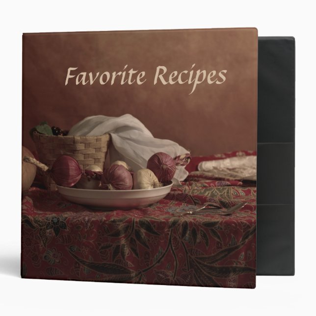 CLASSEUR ALBUM/CLASSEUR DES RECETTES FAV (Devant/intérieur)