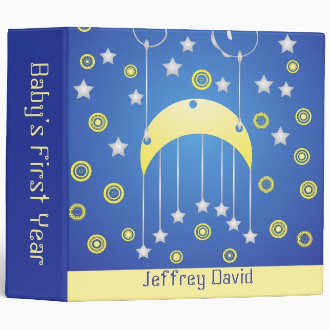 Classeur : Album de conservation de la première an (Devant/Côté)