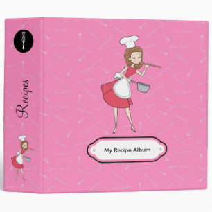 Classeur Album de la recette de la femme au foyer 2 pouces