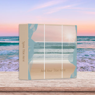 Classeur Album de ma fenêtre de plage