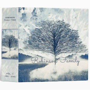 Classeur Album de mariage d'arbre généalogique