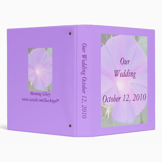 Classeur Album de mariage de gloire de matin (Arrière-plan)