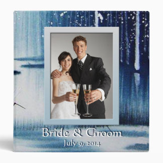 Classeur Album de mariage des aigrettes d'hiver