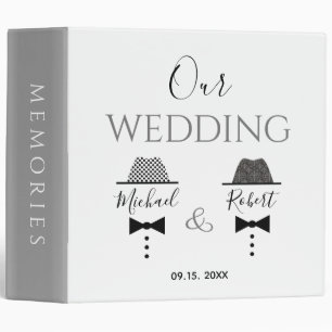 Classeur Album de mariage gay