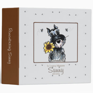 Classeur Album de mémoire personnalisé par Schnauzer