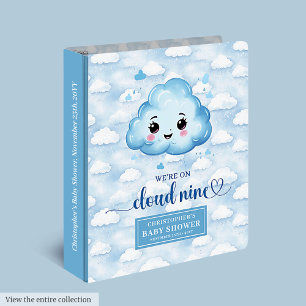 Classeur Album de mémoire pour bébé Nine Cloud personnalisé