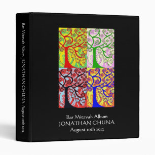 Classeur Album de Mitzvah de barre :