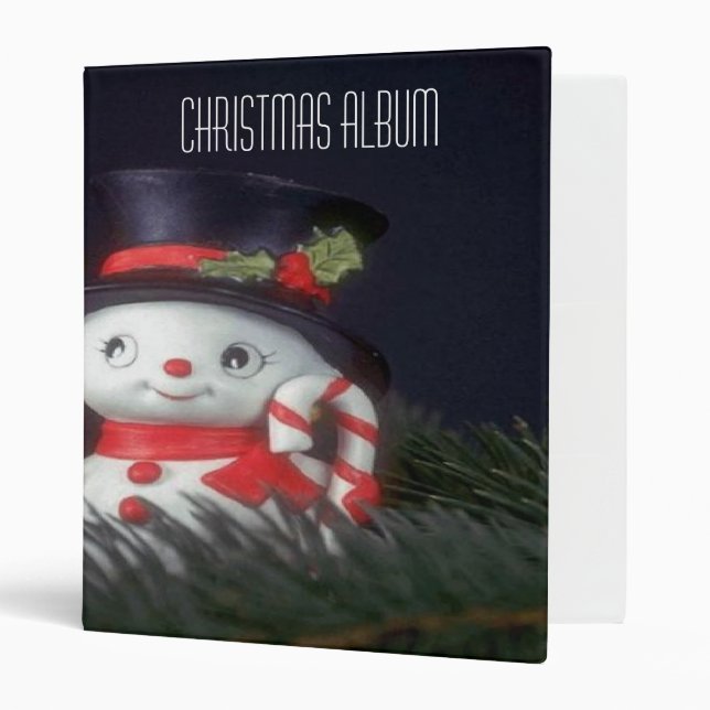 Classeur Album de Noël (Devant/intérieur)