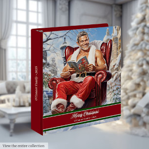 Classeur Album de Noël Classique en Reliure à Anneaux Funny