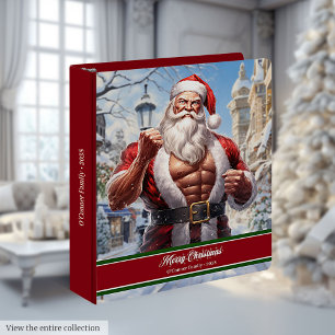 Classeur Album de Noël Classique Santa Ring Binder Drôle