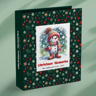 Classeur Album de Noël festif à l'aquarelle pour enfants av