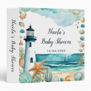 Classeur Album de photos de Baby Shower sur le thème phare