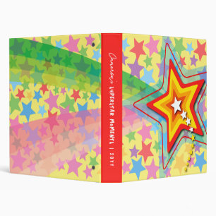 Classeur Album de photos de la superstar Rainbow Scrapbook