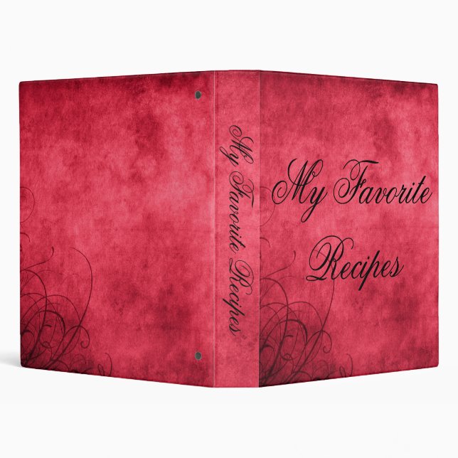 Classeur Album de recette Twilight de l'amour (Arrière-plan)
