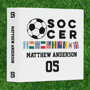 Classeur Album de scrapbook de la Coupe du monde de footbal