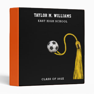 Classeur Album de scrapbook senior de football personnalisé