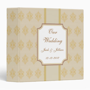 Classeur Album de scrapbooking de mariage élégant personnal